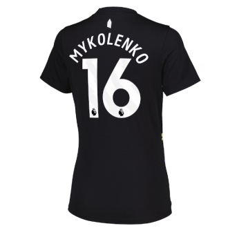 Billige Fotballdrakt Everton Vitaliy Mykolenko #16 Replika Tredjedrakt Dame 2025-26 Kortermet